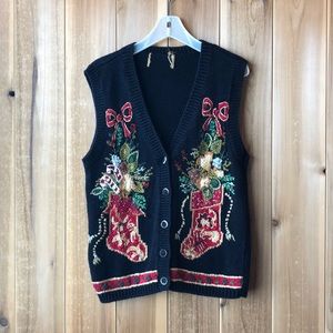 🎄Vintage Christmas Vest-Ugly Christmas Sweater